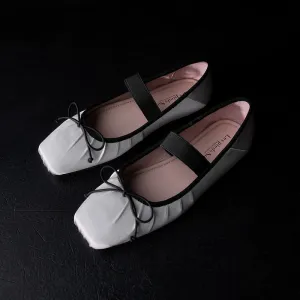 Silk Satin Ballet Flats