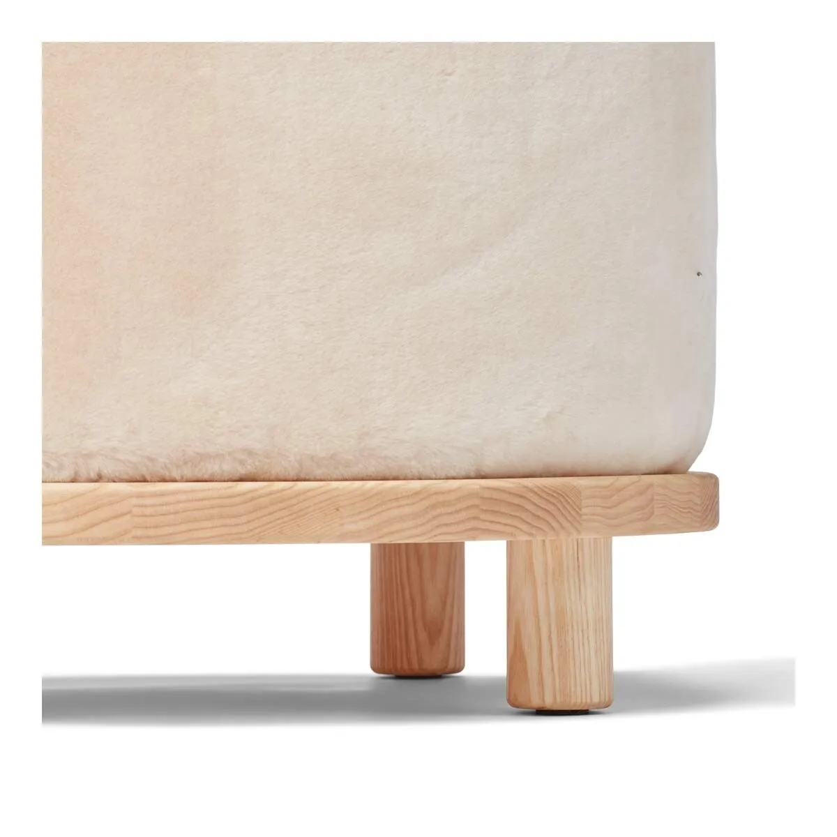 Simon Pouf Moccasin