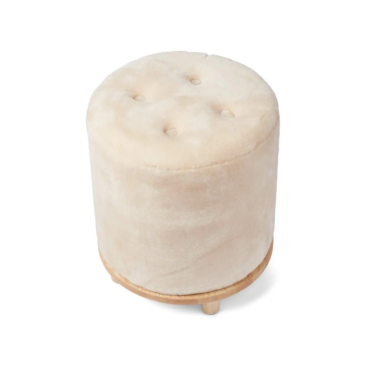 Simon Pouf Moccasin