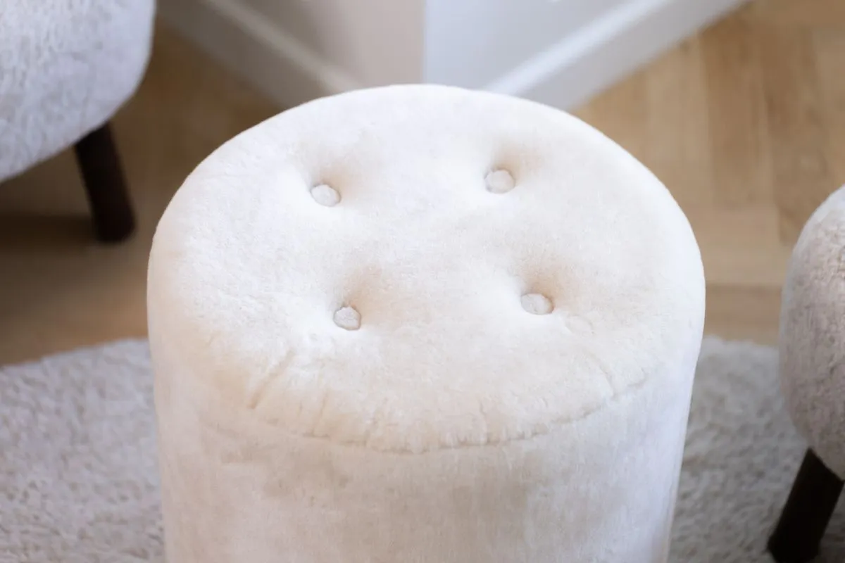 Simon Pouf Moccasin