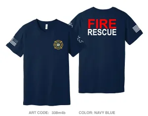 St. Tammany Parish Fire Protection District 5 Comfort Unisex Cotton SS Tee - 338m4b