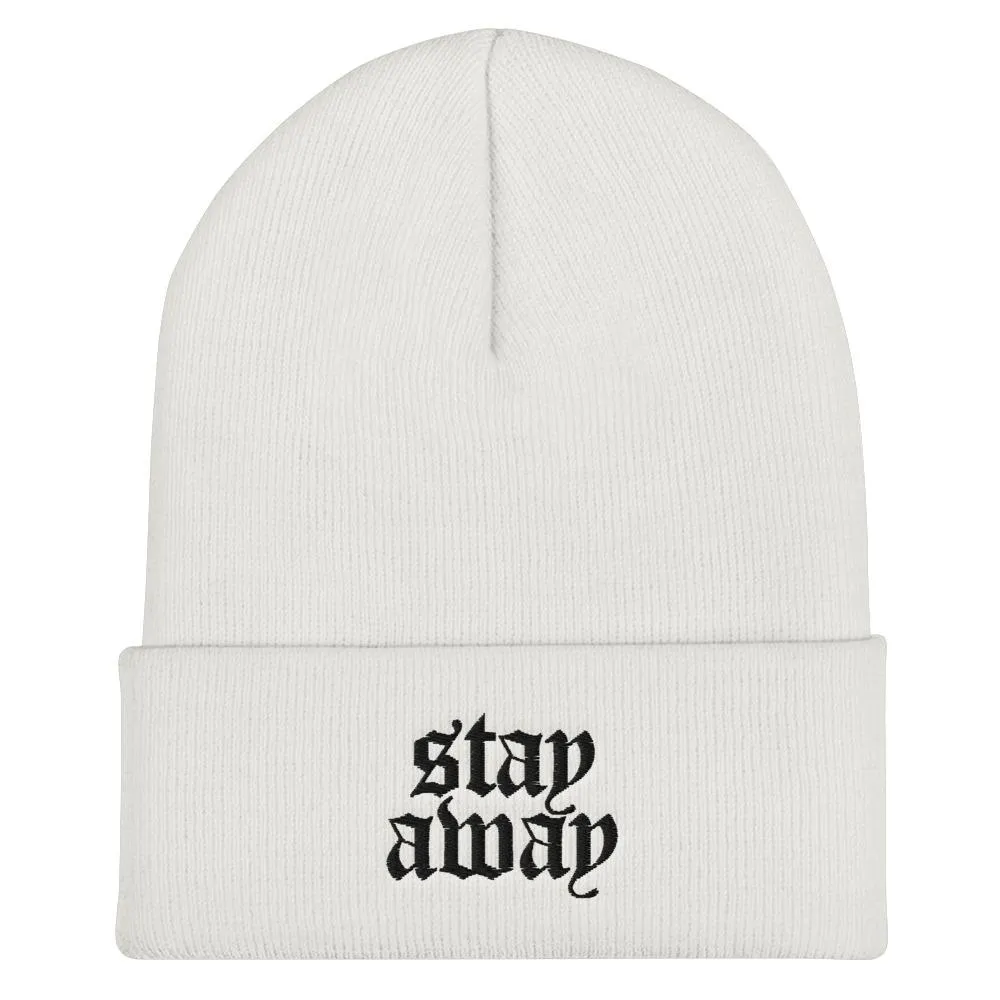 STAY AWAY BEANIE