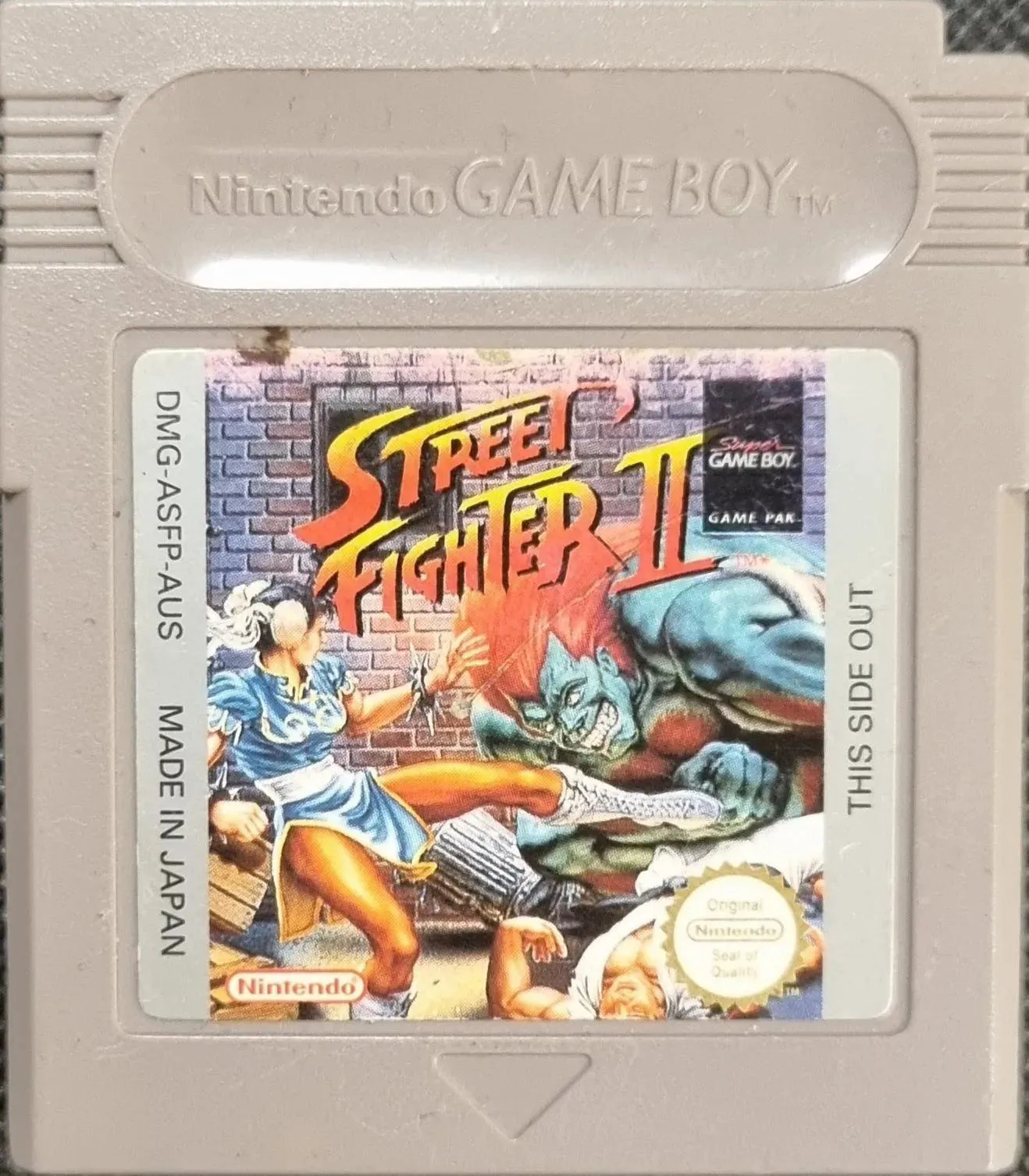 Street Fighter 2 (kosmetiske fejl)