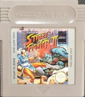 Street Fighter 2 (kosmetiske fejl)