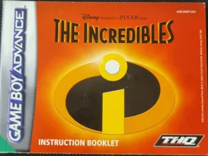 The Incredibles manual (UKV)