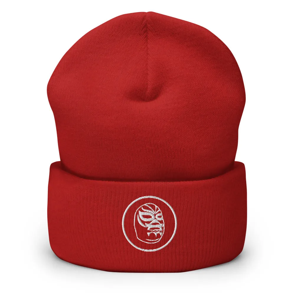 Thirteen | 10 Lucha Mask Cuffed Beanie
