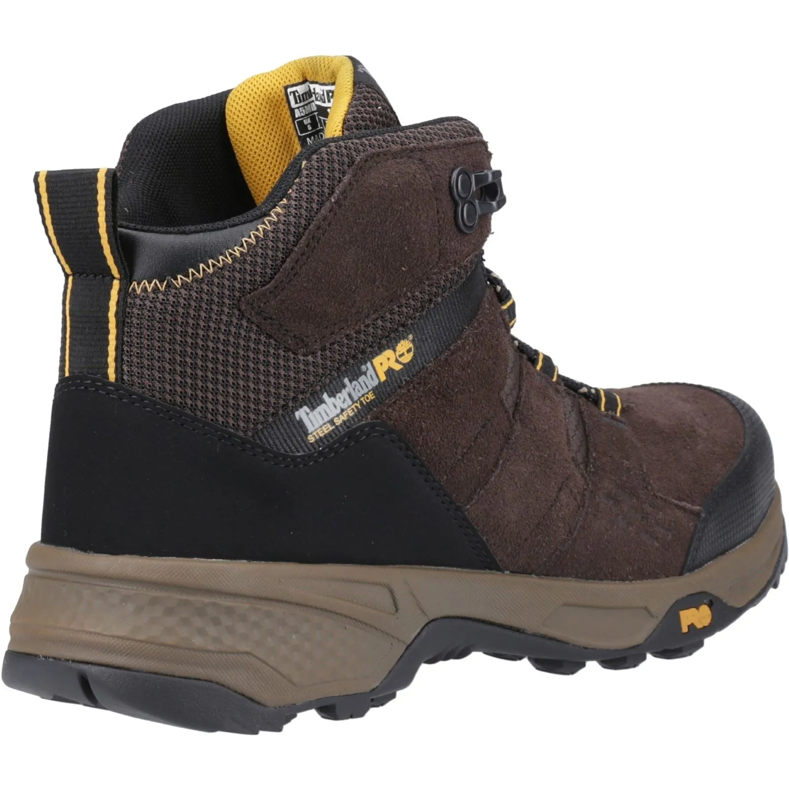 Timberland Pro Switchback Leather Dark Brown Safety Boots