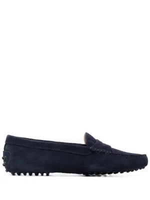 Tods Flat Blue Shoes