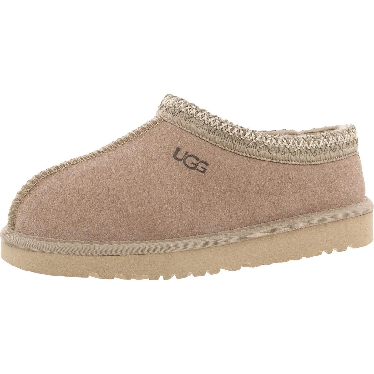 Ugg Womens Tasman Suede Wool Lined Moccasin Slippers