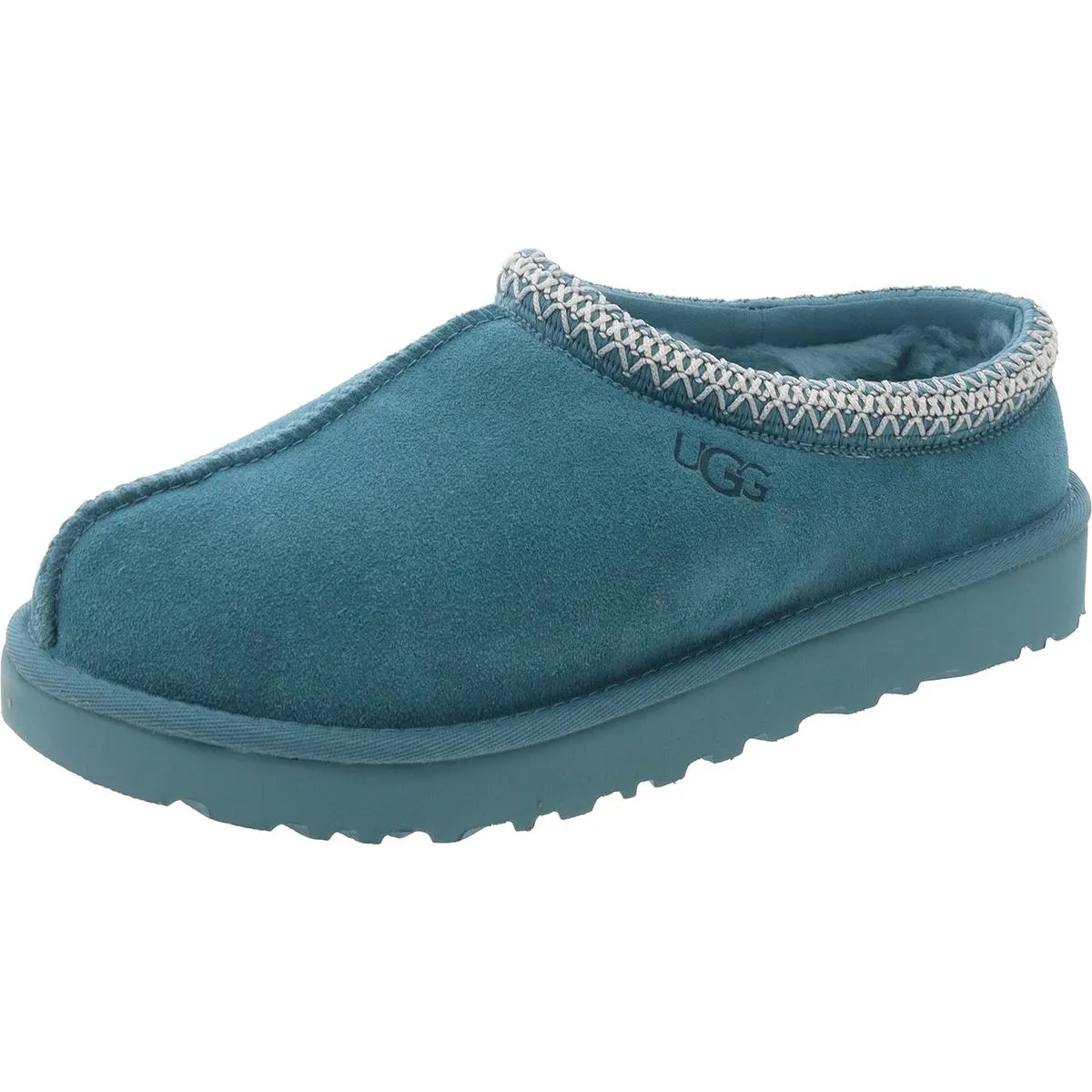 Ugg Womens Tasman Suede Wool Lined Moccasin Slippers