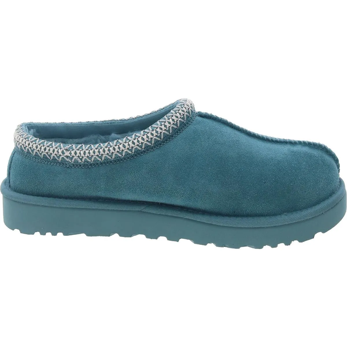 Ugg Womens Tasman Suede Wool Lined Moccasin Slippers