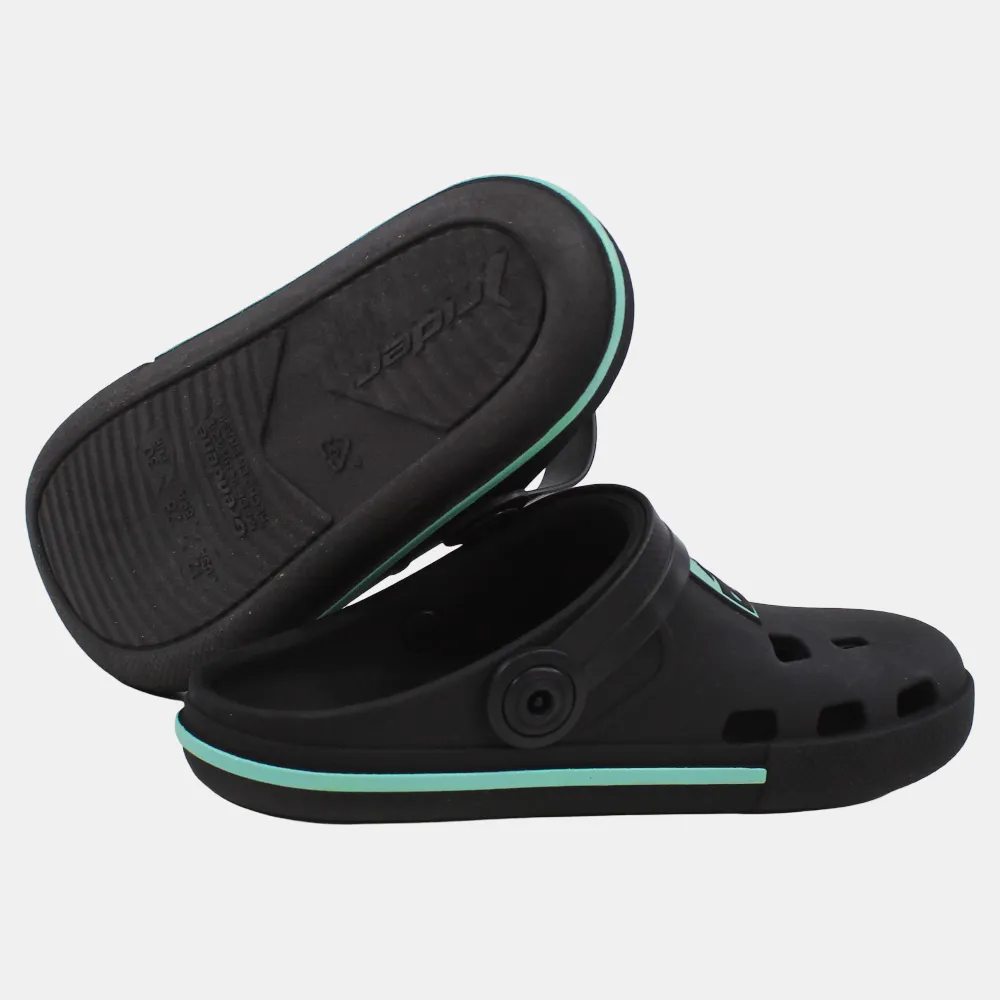 Unisex Rubber Clogs Slippers - Black