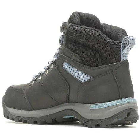 Wolverine Women's Chisel 6" Soft Toe Waterproof Slip Resistant Work Boot -Black- W230032