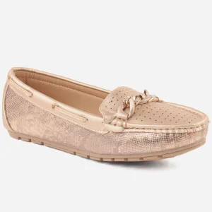 Women "BLANCA" Sparkle Moccasins
