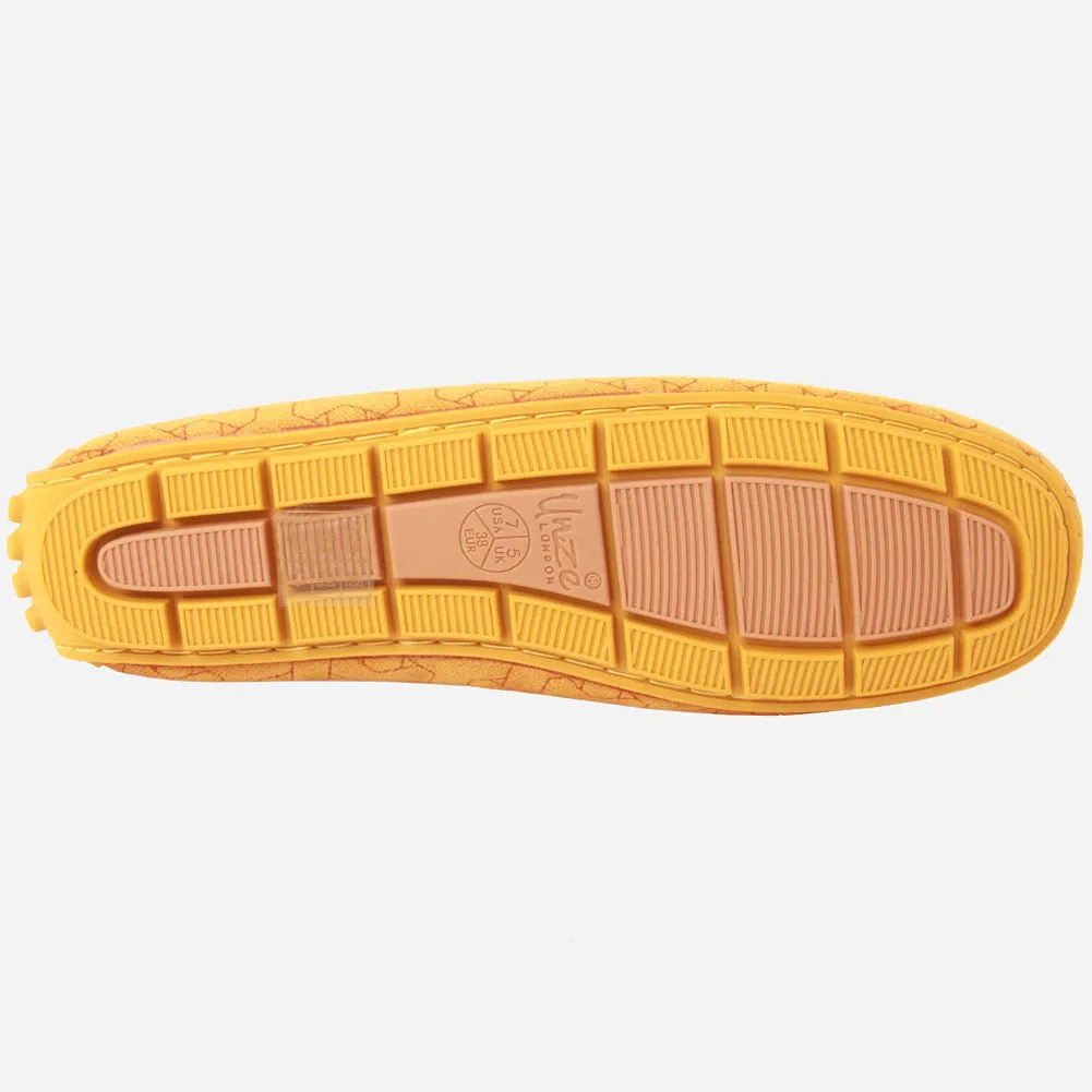 Women "TEMY" Faux Soft Suede Fur Lined Moccasins