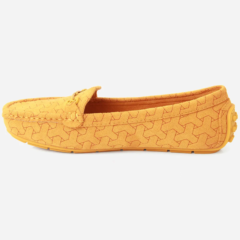 Women "TEMY" Faux Soft Suede Fur Lined Moccasins