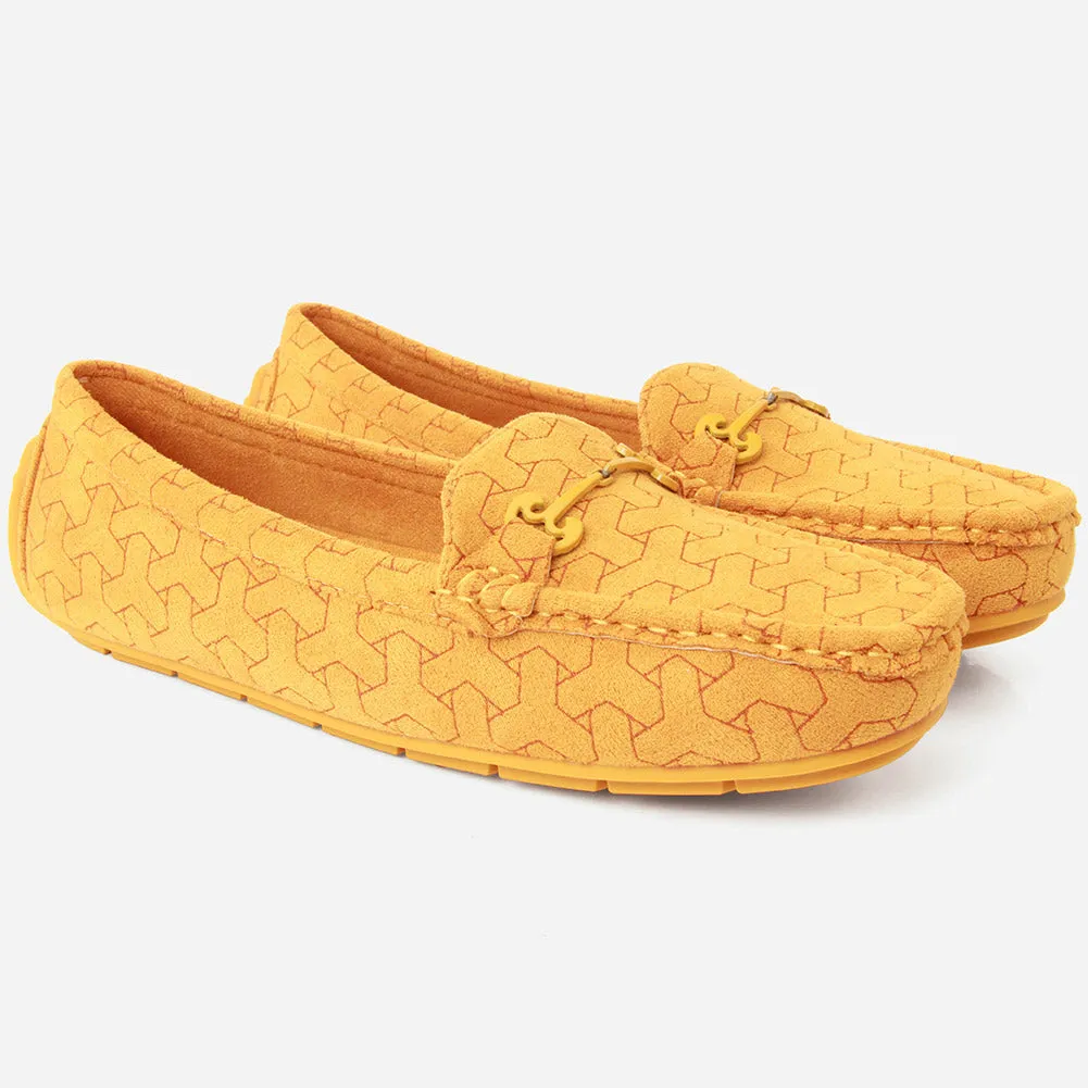 Women "TEMY" Faux Soft Suede Fur Lined Moccasins