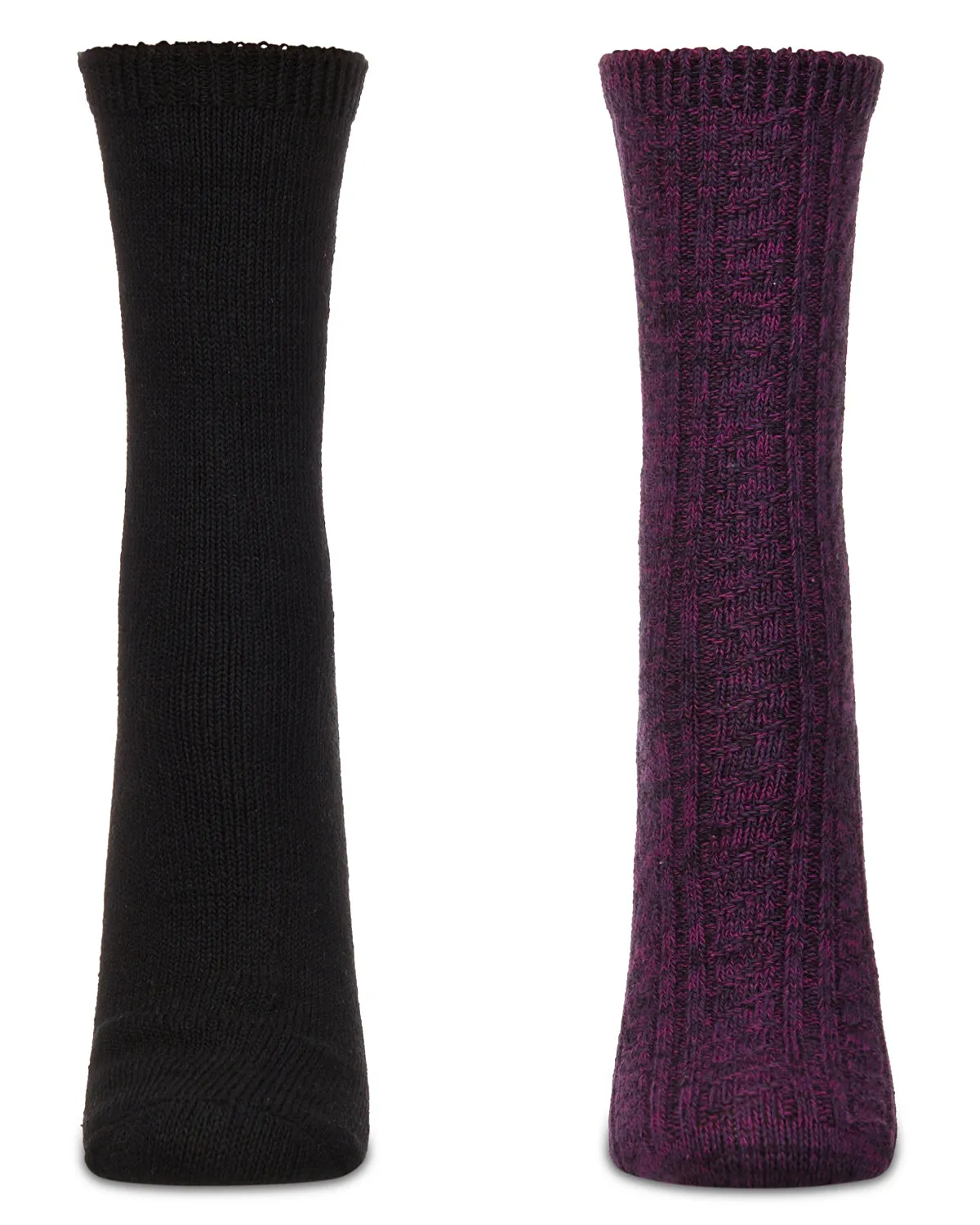 Women's 2 Pair Pack Waterfall Crew Socks