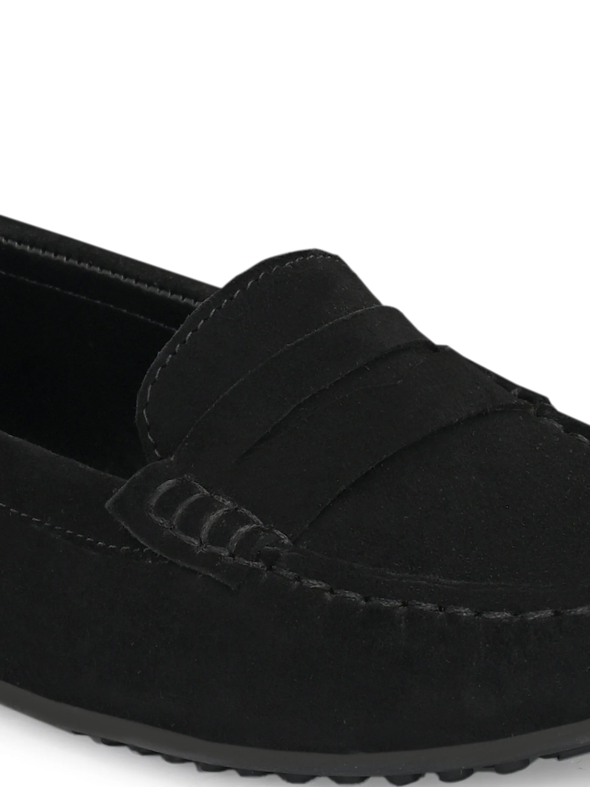 Women's Genuine Leather Slip on Casual Loafer