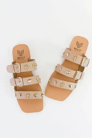 Women's Lana Studded Flat Sandals