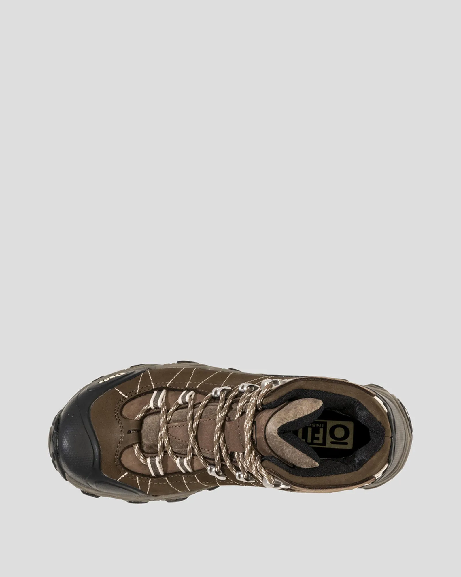 Women's Oboz Bridger Waterproof Mid Hiking Boots - Walnut