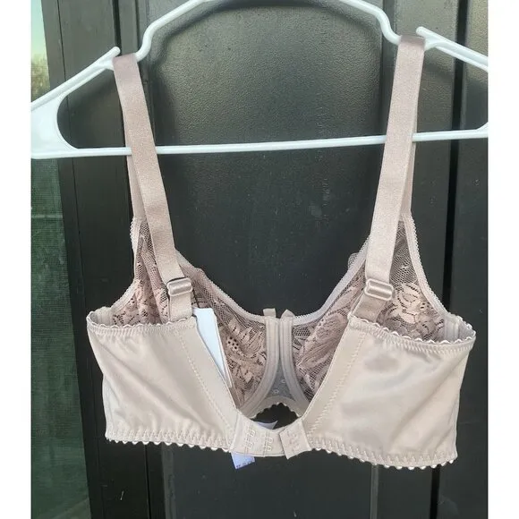 Womens Prima Donna Divine 0162650 Seamless Lace Underwire Bra UK Size 32G Beige