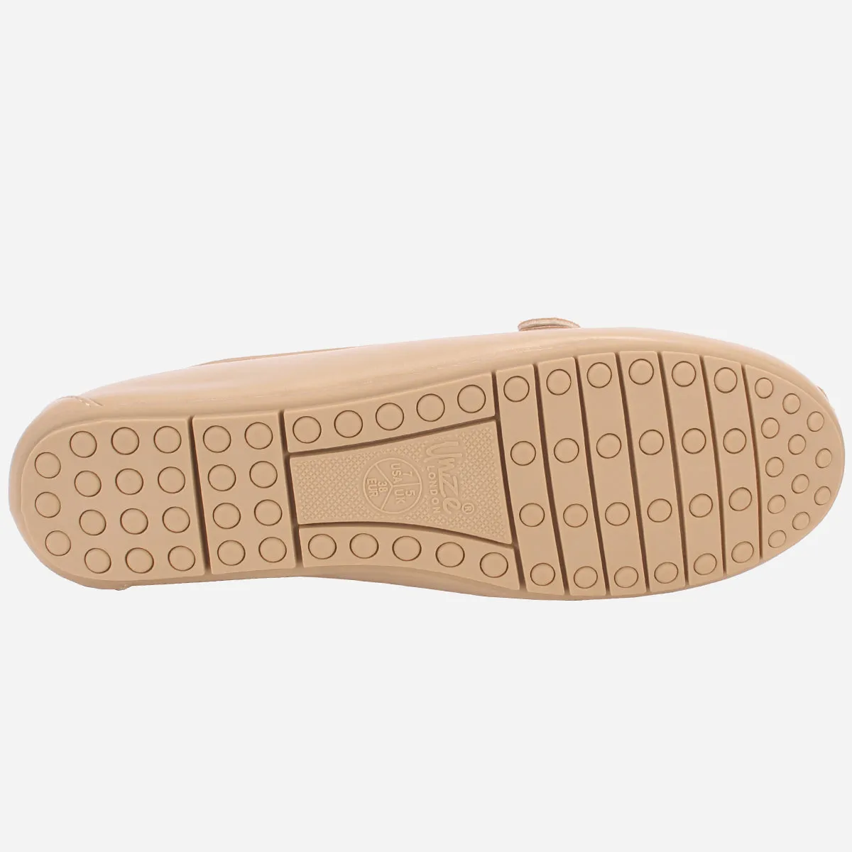 Womens "HERMEIN" Low Wedge Moccasins