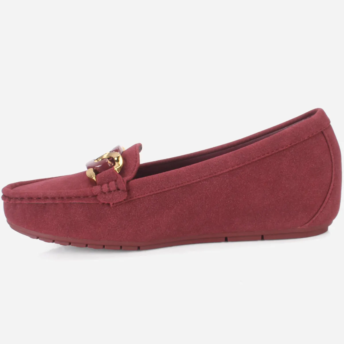 Womens "KADENCE" Low Wedge Moccasins