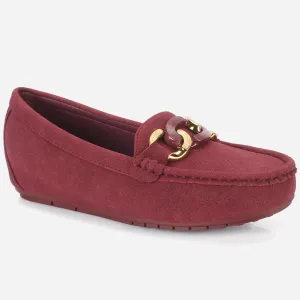 Womens "KADENCE" Low Wedge Moccasins
