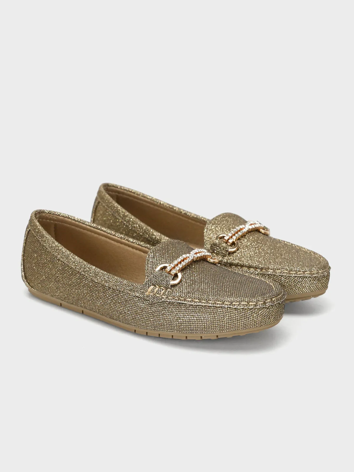 Womens "NARWAT" Flat Casual Moccasins