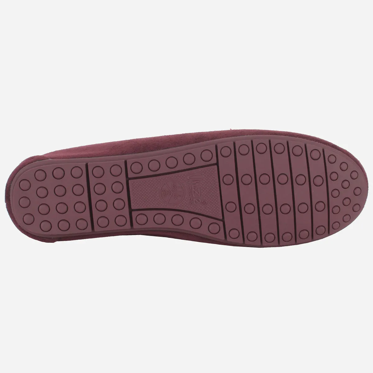 Womens "UNELI" Low Wedge Moccasins