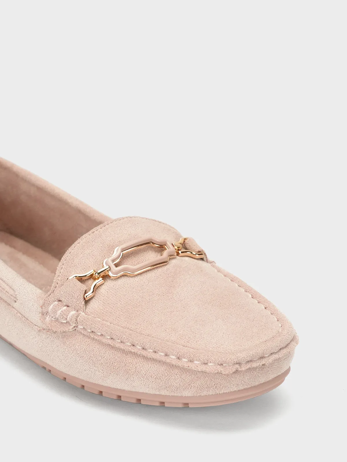 Womens "VIRAZ" Buckled Casual Moccasins