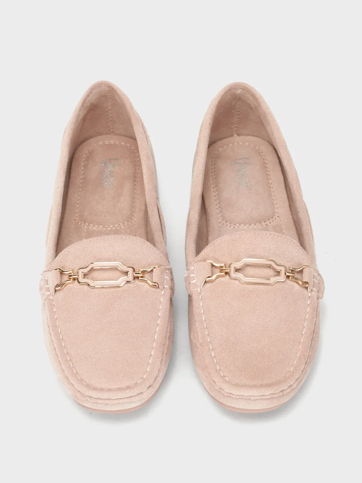 Womens "VIRAZ" Buckled Casual Moccasins