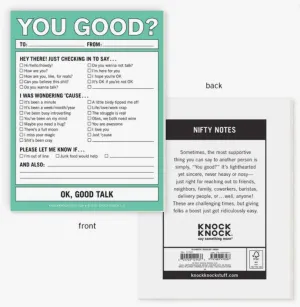You Good? Nifty Note Pad